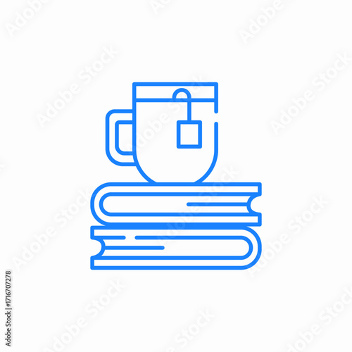 study break icon sign vector