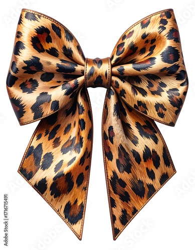 Wallpaper Mural Leopard print bow Torontodigital.ca