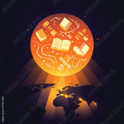 World Development Information Day 24 October – Knowledge and Books Illuminating the Globe