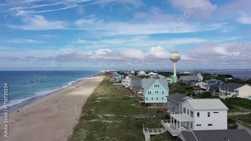 A beautiful view of the beach in Emerald Isle North Carolina