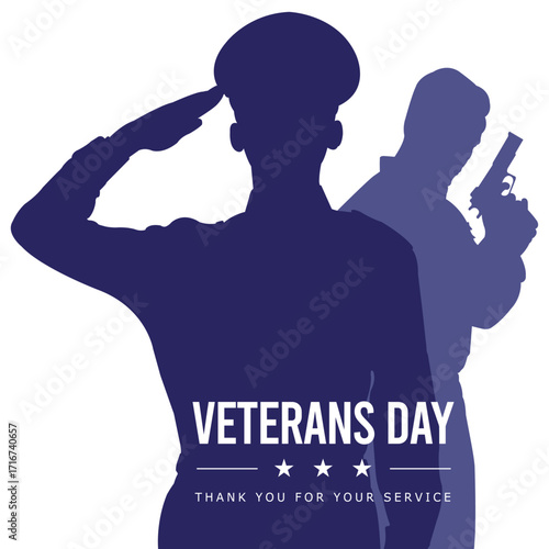 Thank You Veterans - Veterans day background