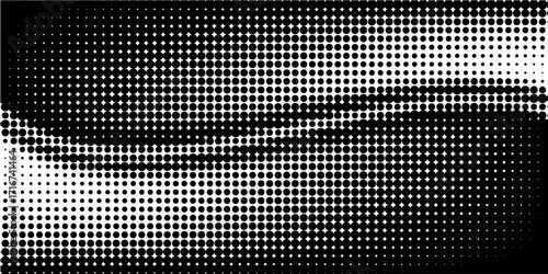 Grunge halftone gradient background. Faded grit noise texture. White and black sand wallpaper.