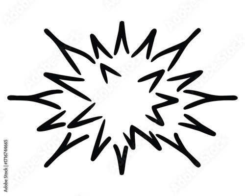 A single Christmas snowflake crystal on a white background, beautifully illustrated in 3D for a winter holiday design