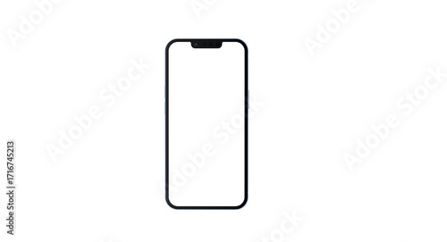 Valokuva Modern iPhone 16 Mockup – Editable PSD Smartphone Template for Mobile App Design