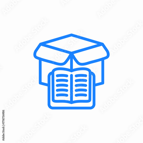 user guide icon sign vector