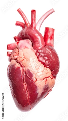 Anatomy of a human heart