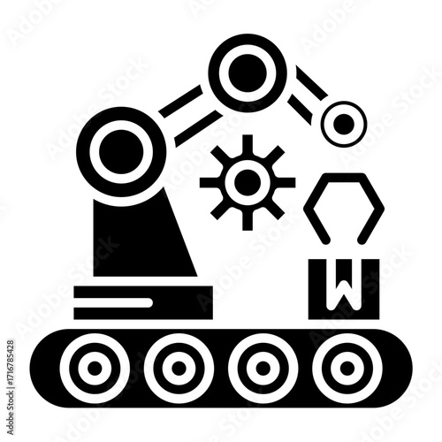 Manufacturing Vector Icon
