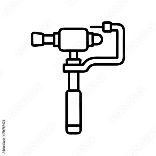 Hand tool for tightening or loosening bolts in simple design  