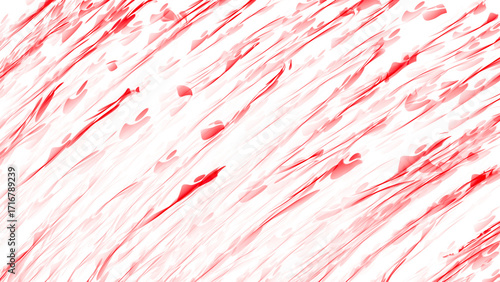 Red Brush Stroke Texture Abstract Hand Painted Lines Background