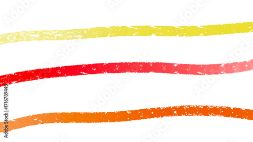 Set of Hand Painted Colorful Brush Strokes PNG