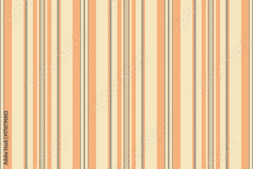 Few year pattern lines vertical, seasonal fabric textile vector. Phabby texture stripe background seamless in light and orange colors.