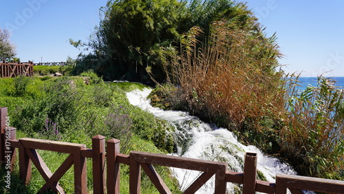 Wodospad Duden w Antalya w Turcji