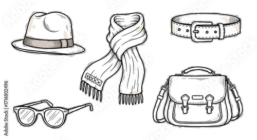 Vintage fedora hat and classic car silhouettes against a dark background with a retro aesthetic