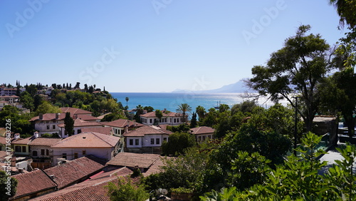 Widok na morze w regionie Antalya w Turcji