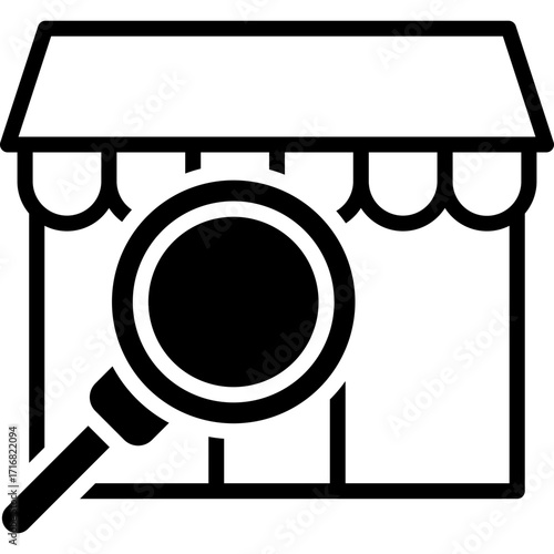 Maket Research Icon