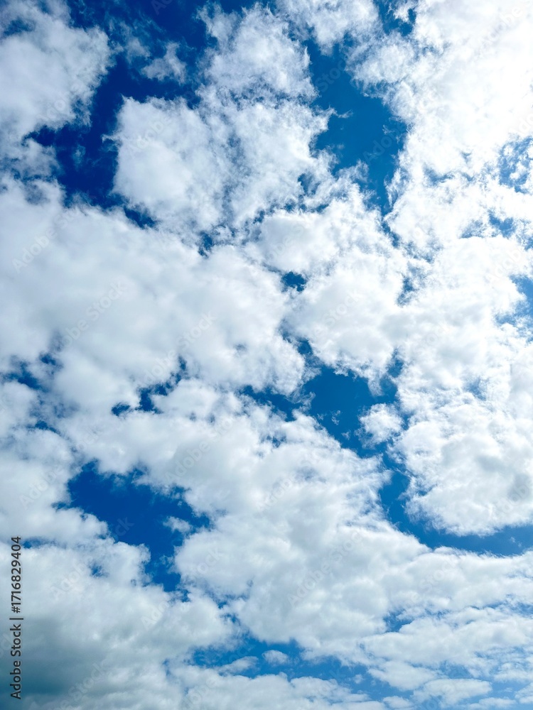 Obraz premium blue sky with clouds