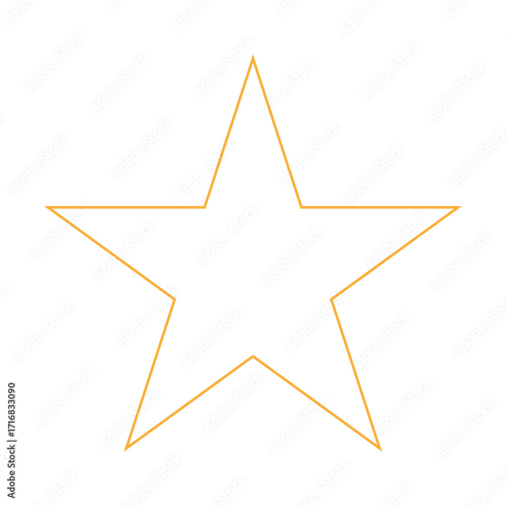 Fototapeta premium Star Icon. Star Symbol For Designs.