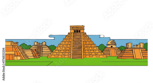 Explore the Mayan ruins of Chichen Itza, a captivating glimpse into ancient history and culture now