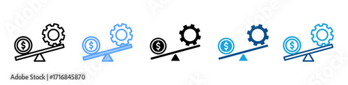 Leverage icon sheet multiple style collection