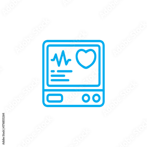 Medical Monitor Icon
