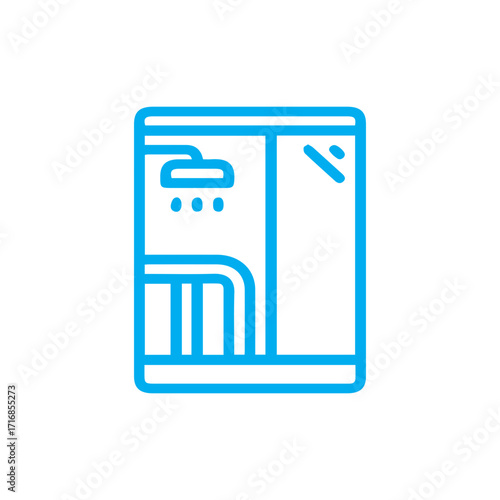 Bathroom Shower Icon