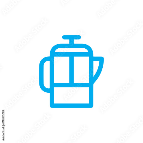 Coffee French Press Icon