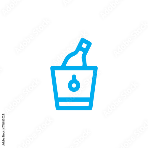 Chilled Wine in Bucket