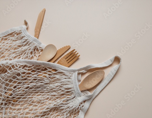 wooden spoon and fork on wooden table