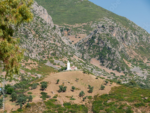 Spanish Mosque on the hillside of Chefchaouen, Morocco