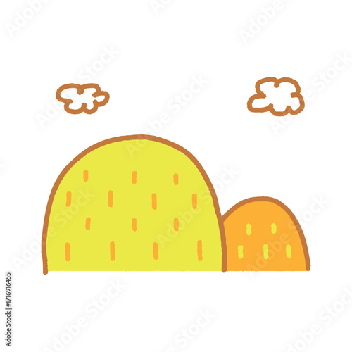 秋の山