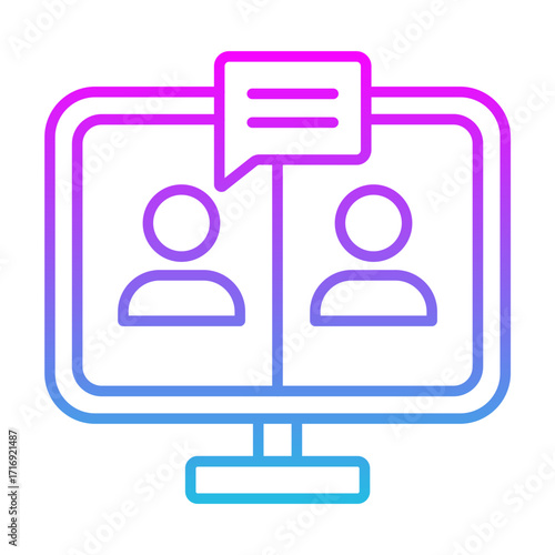 Video Conference Icon