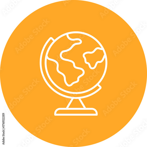 Globe Stand Icon