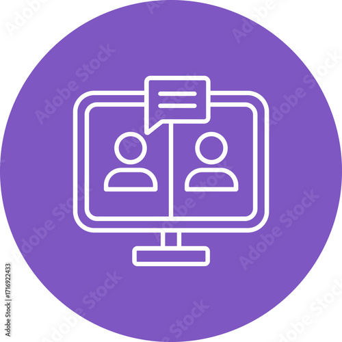 Video Conference Icon