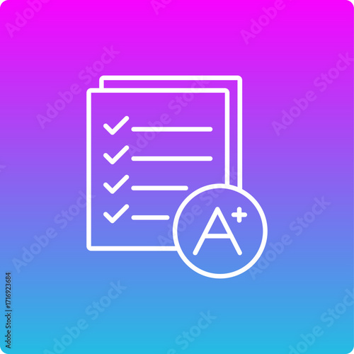 Report Card Icon