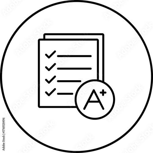 Report Card Icon