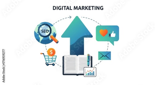 Wallpaper Mural Boost your business with modern digital marketing strategies and SEO success today Torontodigital.ca
