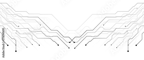 Vector abstract circuit technology business background of pattern with a circuit.