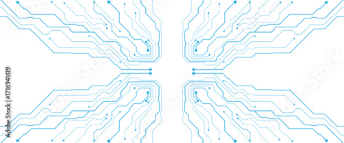 Vector abstract circuit technology business background of pattern with a circuit.