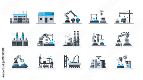 Industrial Automation and Manufacturing Processes.