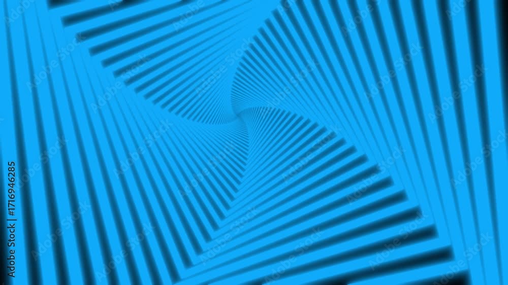 Captivating Blue Loop Animation with Continuous Motion and Vibrant Hues
