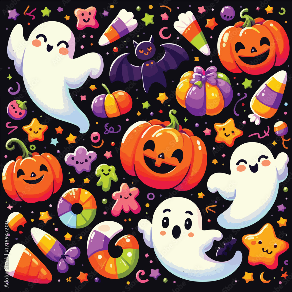 Fototapeta premium Halloween image vector