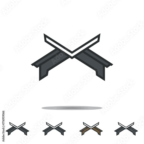 A minimalist vector icon depicts a traditional Islamic rehal, a wooden stand designed to hold the holy Quran for devout readers.