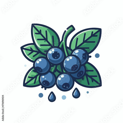 fresh, bilberry, berry, blueberry, background, food, blue, ripe, leaves, healthy, fruit, raw, dessert, delicious, sweet, closeup, juicy, huckleberry, white, tasty, wild, diet, organic, ingredient, gro