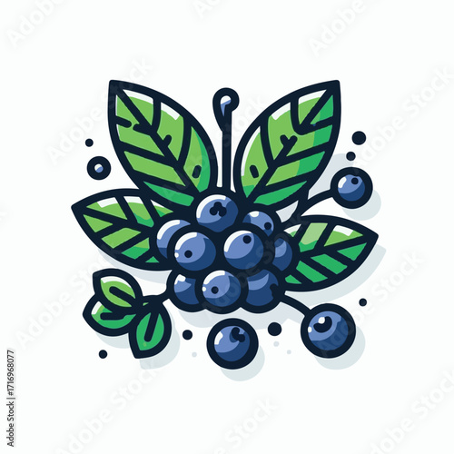 fresh, bilberry, berry, blueberry, background, food, blue, ripe, leaves, healthy, fruit, raw, dessert, delicious, sweet, closeup, juicy, huckleberry, white, tasty, wild, diet, organic, ingredient, gro