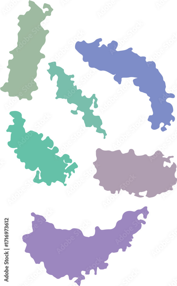 Fototapeta premium Watercolor brush stroke and texture grunge vector