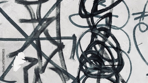 beautiful graffiti wall texture background	