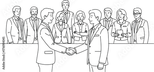 group of business people