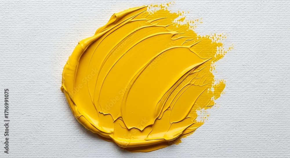 custom made wallpaper toronto digitalAbstract Yellow Paint Texture Vibrant Bold Artistic Stroke