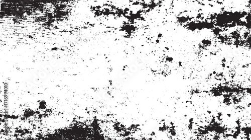 Dirty or dust film grain speck grit grunge overlay on white background grain noise grain dot white paper White black dust overlay grunge texture with distressed grain noise effect. 