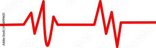 Medical wave illustration